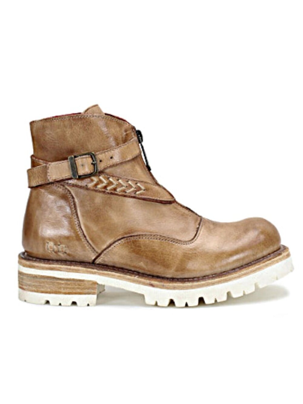 BED/STU Dessa Booties Tan Rustic - Picture 3 of 7